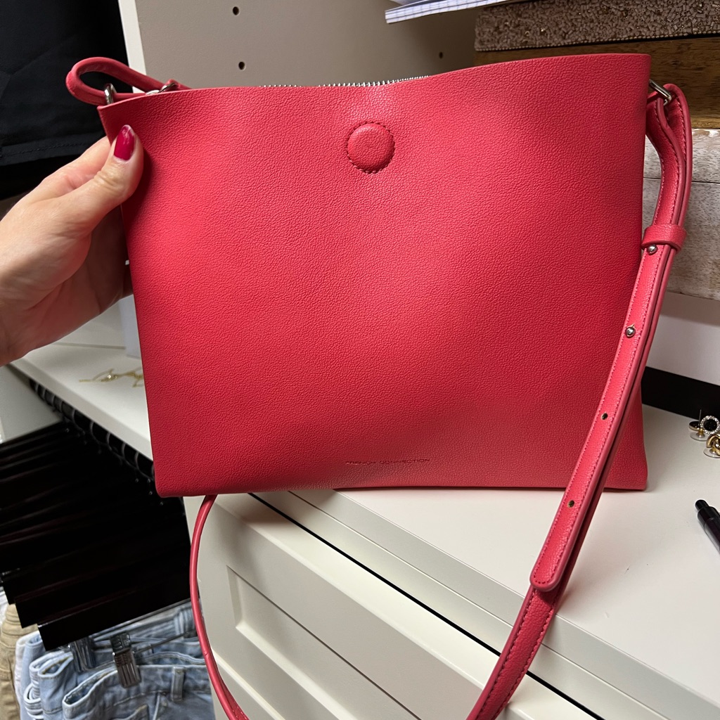 French Connection Red Cross Body Bag Brand New
